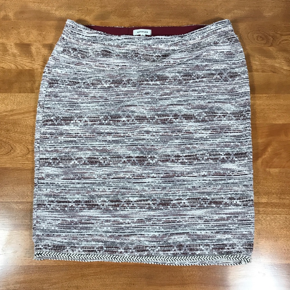 Max Studio Pencil Skirt Sz L - Picture 1 of 4